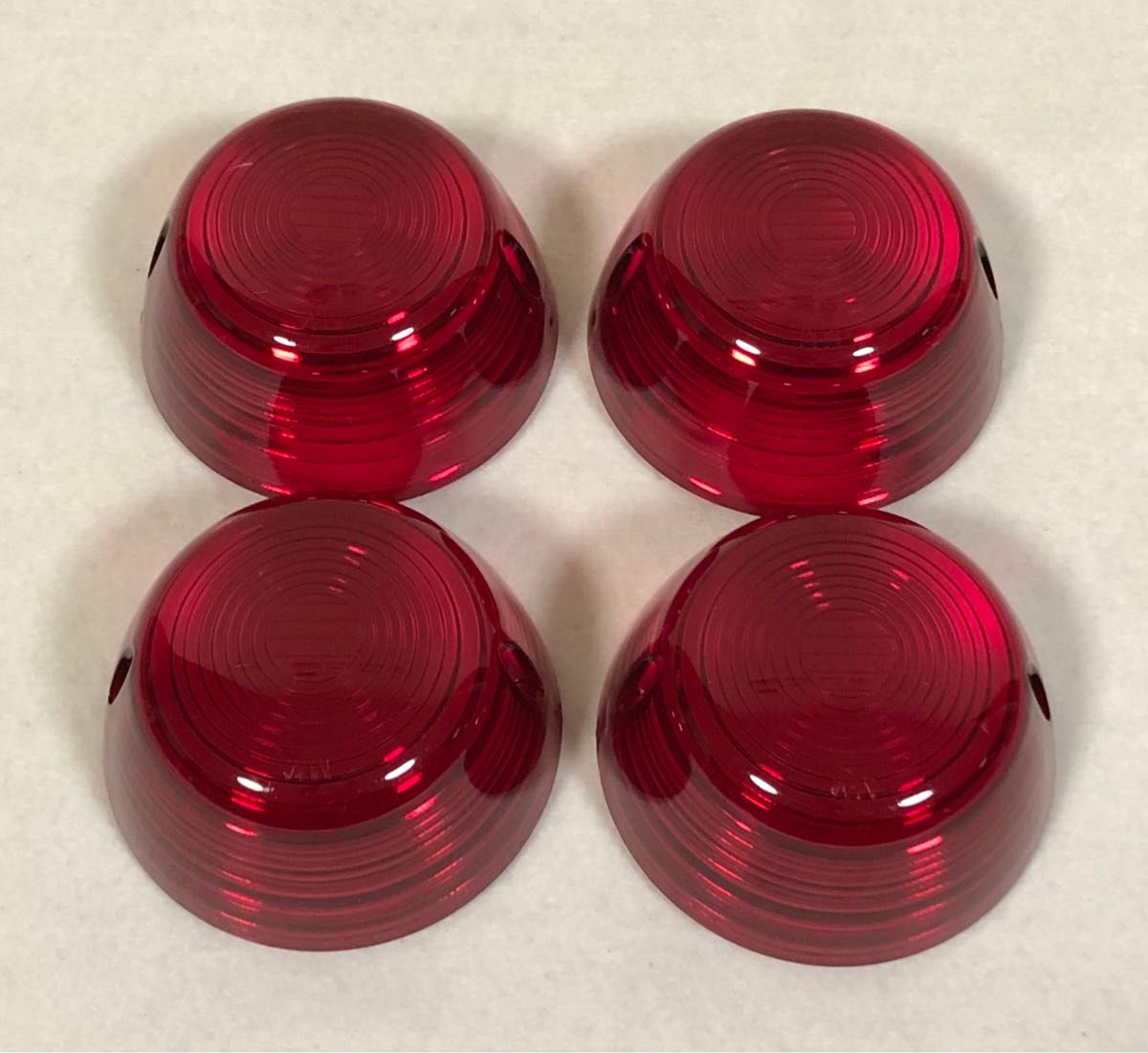 CB750Four CB750K CB400F ホーク バブ ウインカーレンズ 赤 純正タイプ