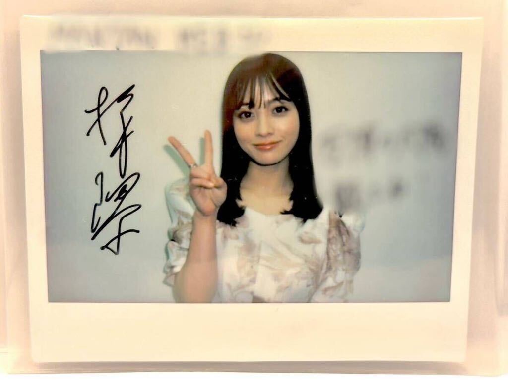 Yahoo!オークション - 激レア 橋本環奈 直筆サイン入りチェキ ポラロイ