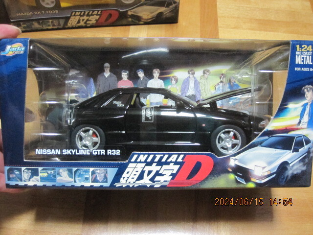 頭文字D Jada TOYS NISSAN SKYLINE GTR R32 Yahoo!オークション