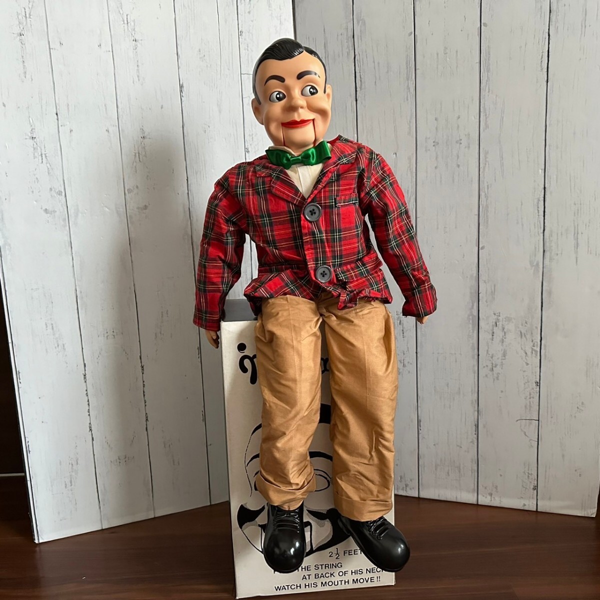 希少 箱付き 腹話術人形 Mr Charlie ミスターチャーリー｜Yahoo!フリマ