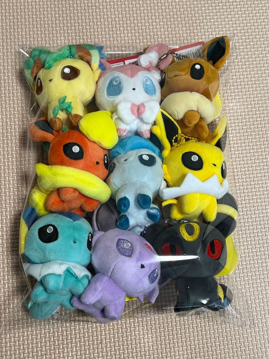 ポケモンドールズ ぬいぐるみ ブイズ 9種セット ニンフィア リーフィア