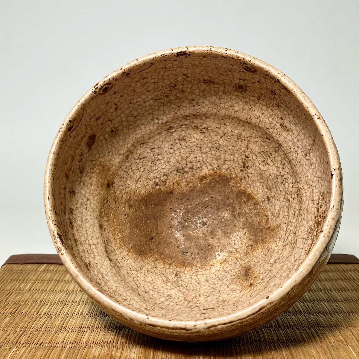 京全】 江戸期 古萩茶碗 書付時代箱 時代茶道具 定番人気，2025 江戸時代