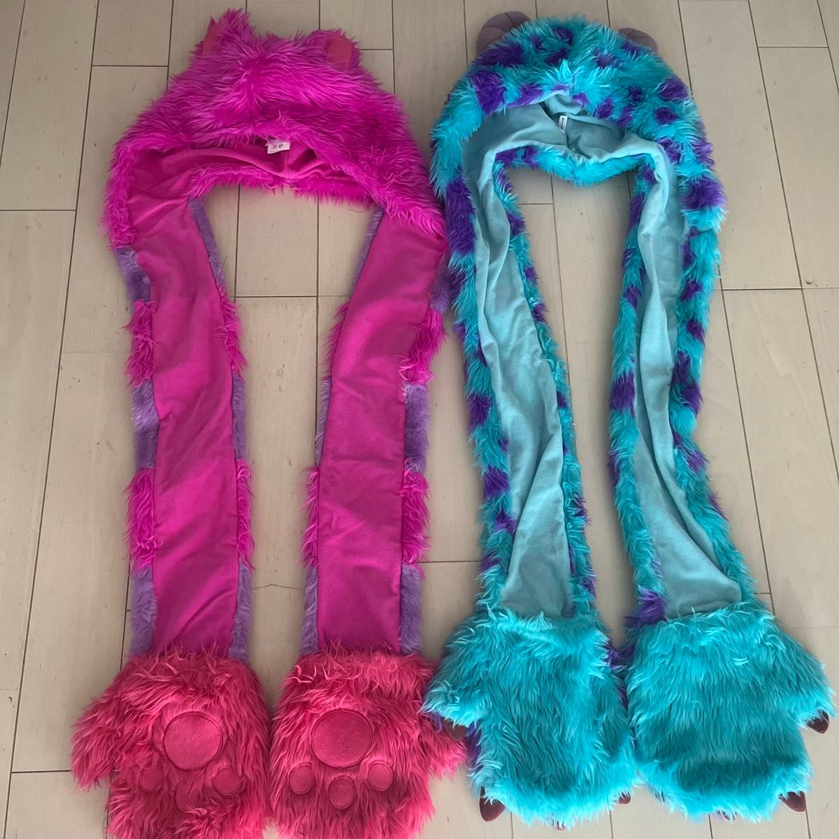 チェシャ猫 ファンキャップ マフラー Disney - ディズニー チェシャ猫