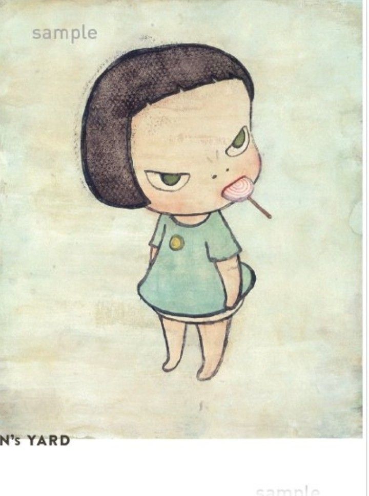 超希少 現代アート 奈良美智 公式ポスター 新品 『 Lollipop』｜Yahoo