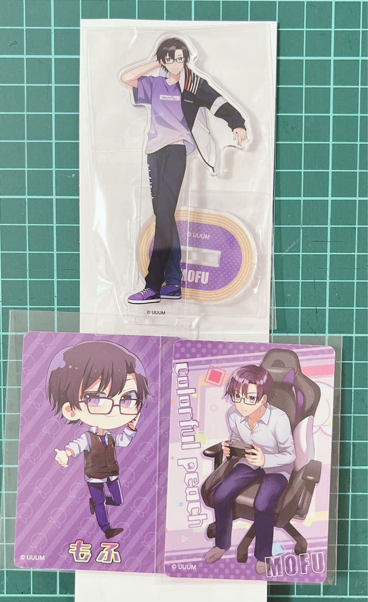 カラフルピーチ からぴち もふ もふくん アクリルスタンド カード