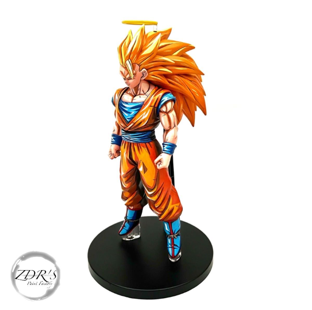ドラゴンボールZ リペイント 超サイヤ人孫悟空3 2D 二次元彩色