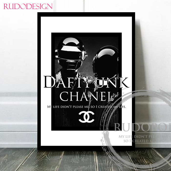 ダフトパンク ポスター 中古 シリアルナンバー入 ダフトパンク