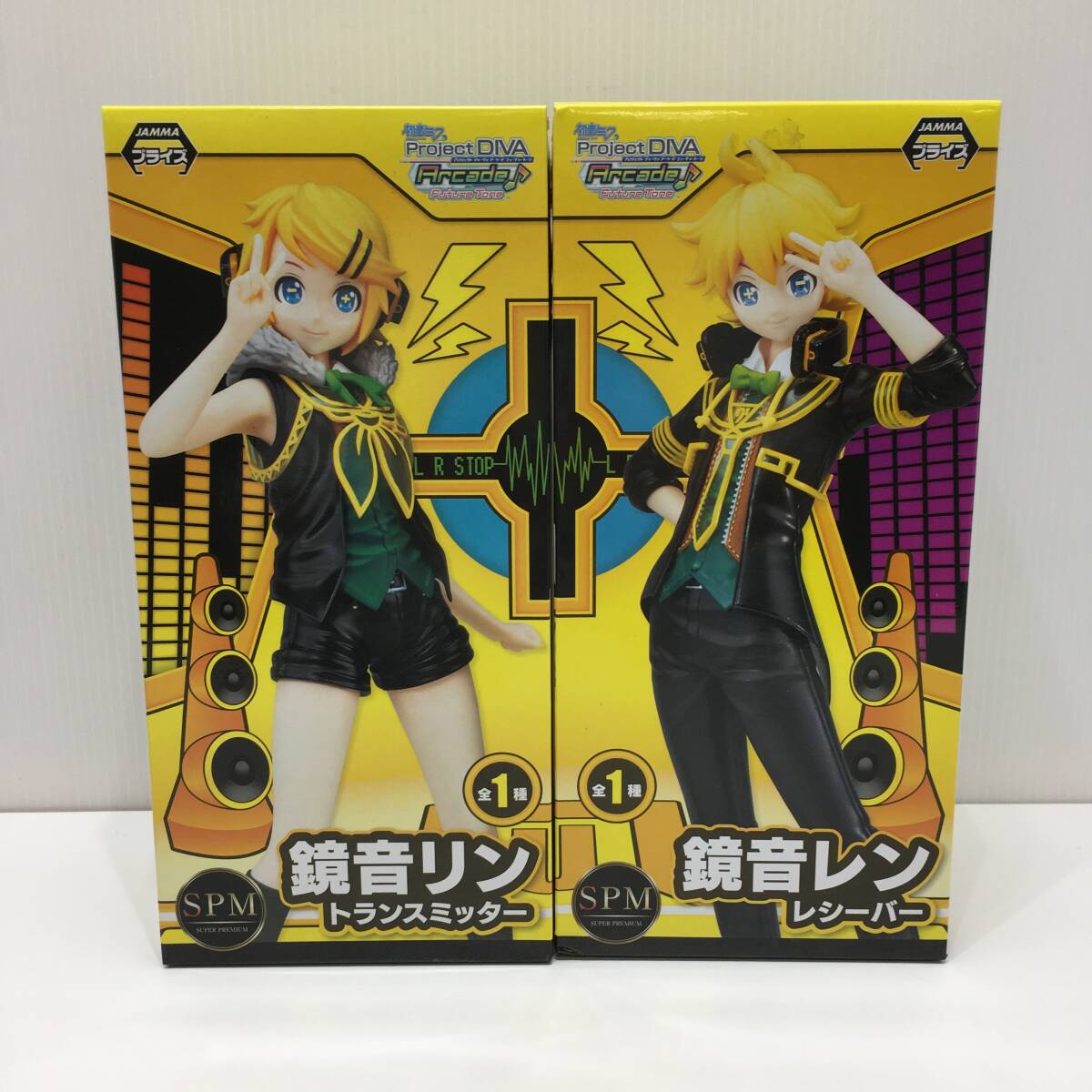 初音ミク Project DIVA 鏡音レン＆ 鏡音リン フィギュア(最終価格【鏡音