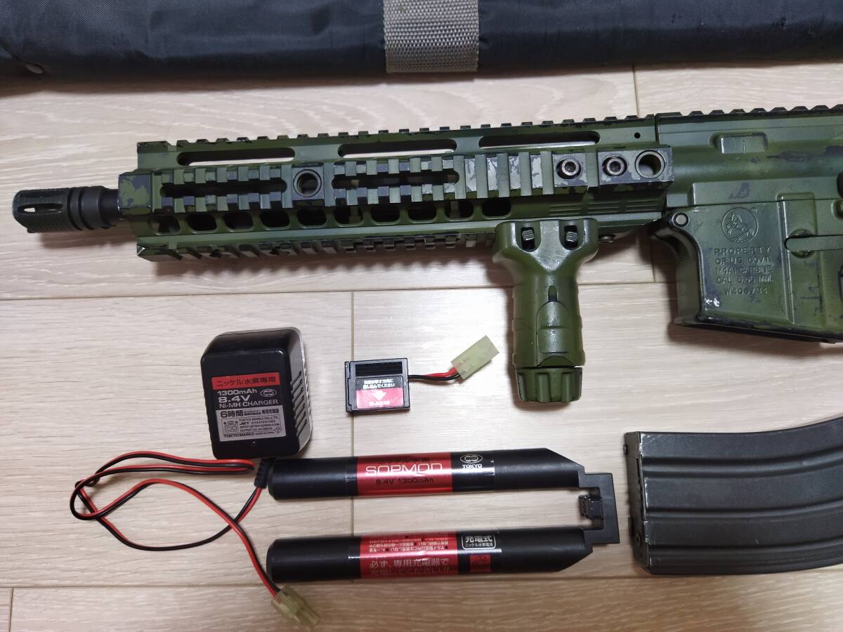 東京マルイCQB-R マガジン、ガンケース