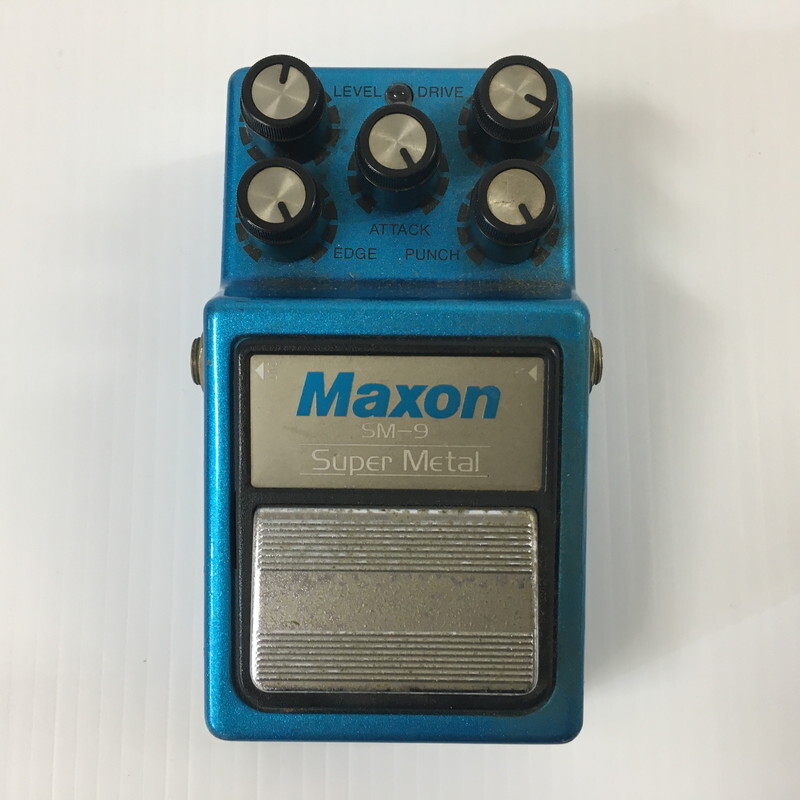 希少MAXON マクソン SM-9 Super Metal エフェクター
