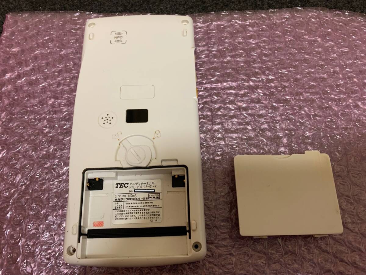 東芝TECテック ハンディーターミナル HTL-200-1B-01-R 中古①