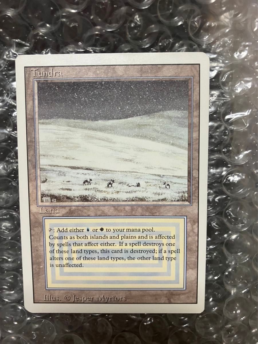 MTG Tundra 英語 リバイズド Tundra 英語版 MTG リバイズド MTG Tundra