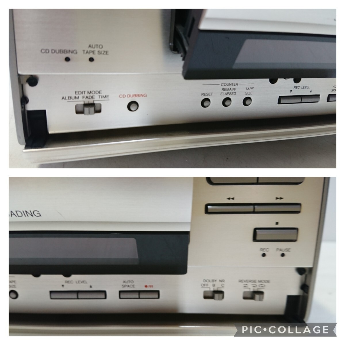 ONKYO K-522M カセットデッキ ジャンク