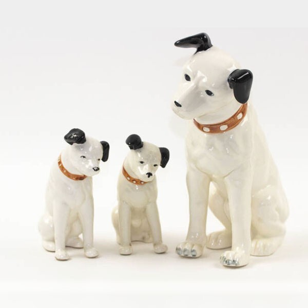 ビクター犬 ニッパー 【中古】 Victor ビクター犬 ニッパーくん 陶器