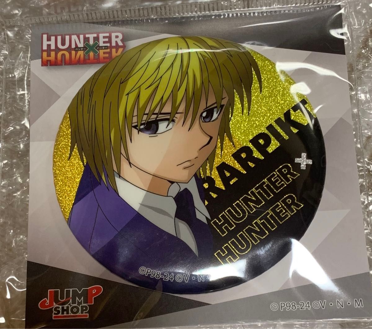 HUNTER × HUNTER クラピカ 缶バッジ ハンターハンター ジャンプ HUNTER