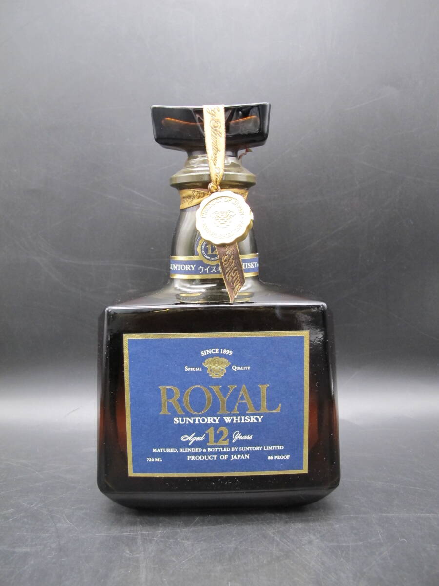 SUNTORY サントリー ローヤル 12年 ウイスキー 720ml 43%【未開栓品】古酒