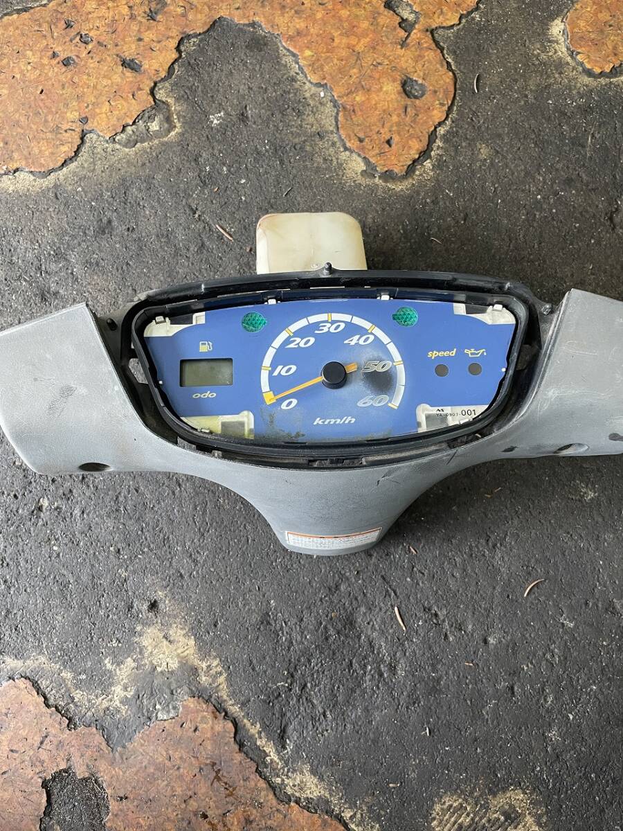 5,000km☆液晶ok☆SA16J ジョグZR リモコンジョグ☆スピードメーター