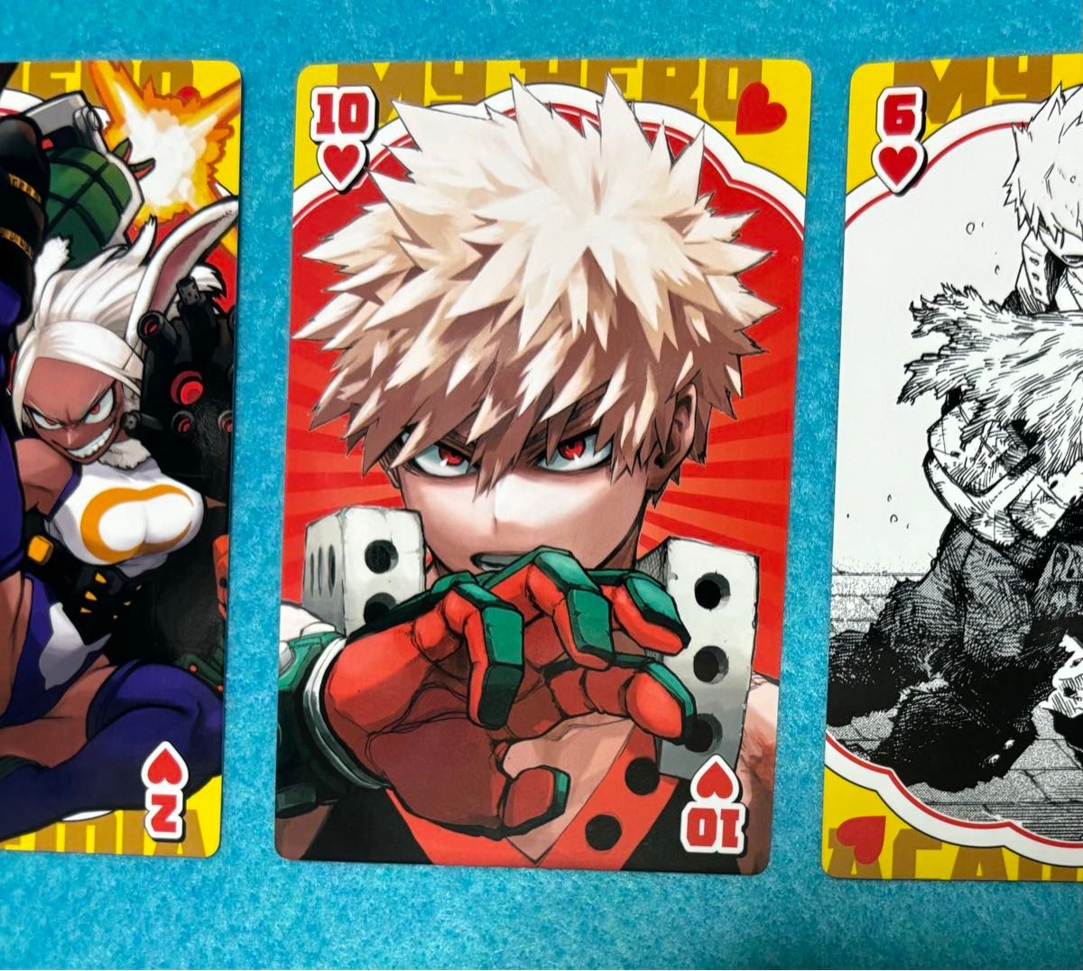 僕のヒーローアカデミア ヒロアカ bigトランプ カード 原作 爆豪勝己