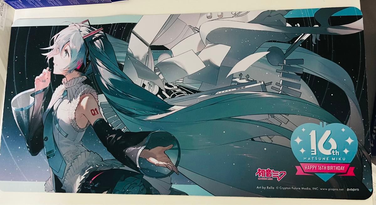 初音ミク 16th Birthday デスクマット ラバーマット｜Yahoo!フリマ（旧