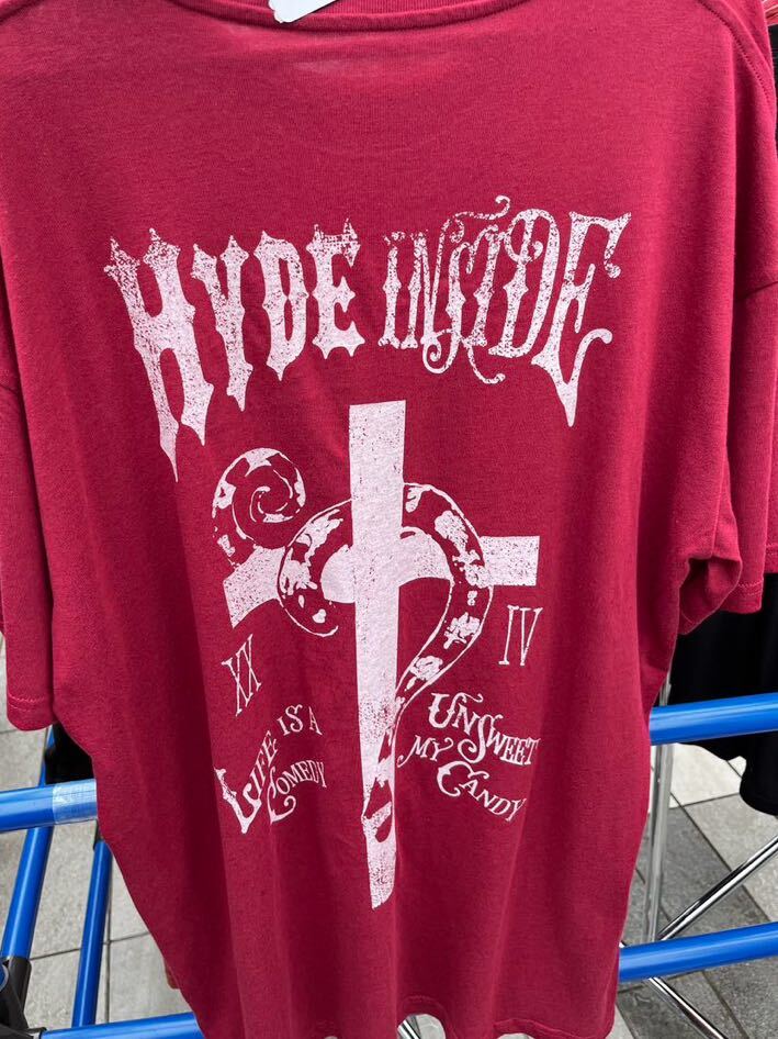 HYDE 2025 BEAUTY & THE BEAST限定Tシャツ ピンク L HYDE 2025 BEAUTY