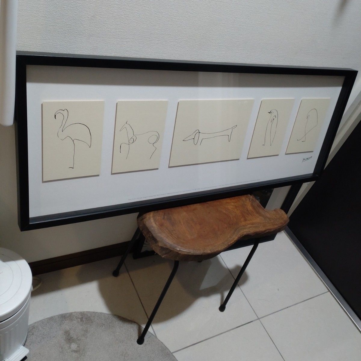 廃盤品・希少 IKEA OLUNDA ピカソ レプリカ アート フレーム