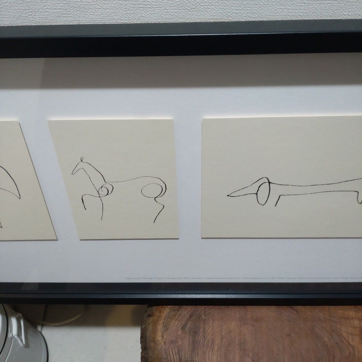 廃盤品・希少 IKEA OLUNDA ピカソ レプリカ アート フレーム