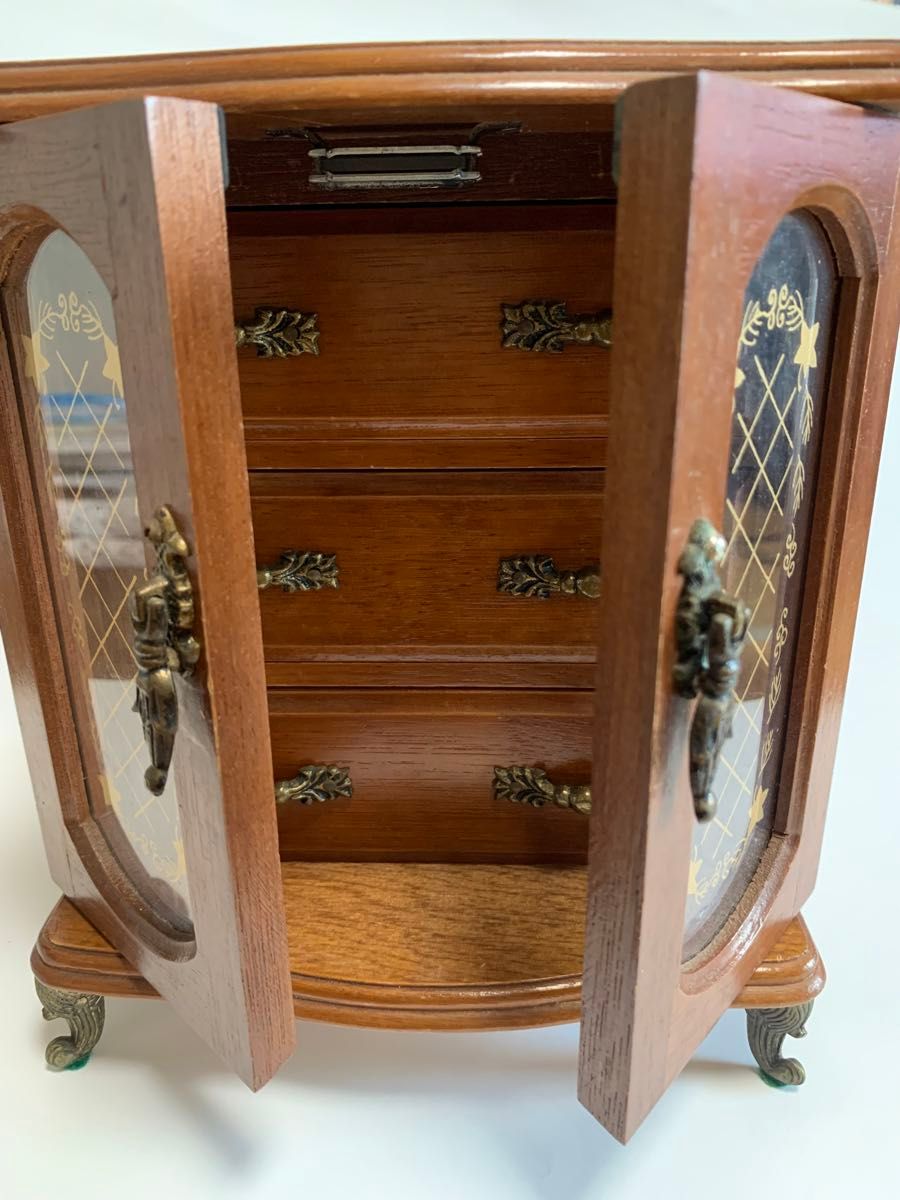 昭和レトロ ヴィンテージ 和箪笥 小物入れ オルゴール 木製 【公式通販】