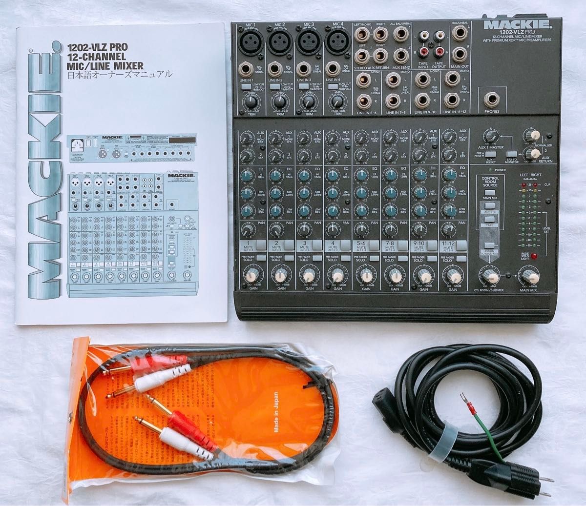 MACKIE 1202-VLZ PRO アナログ12chミキサー