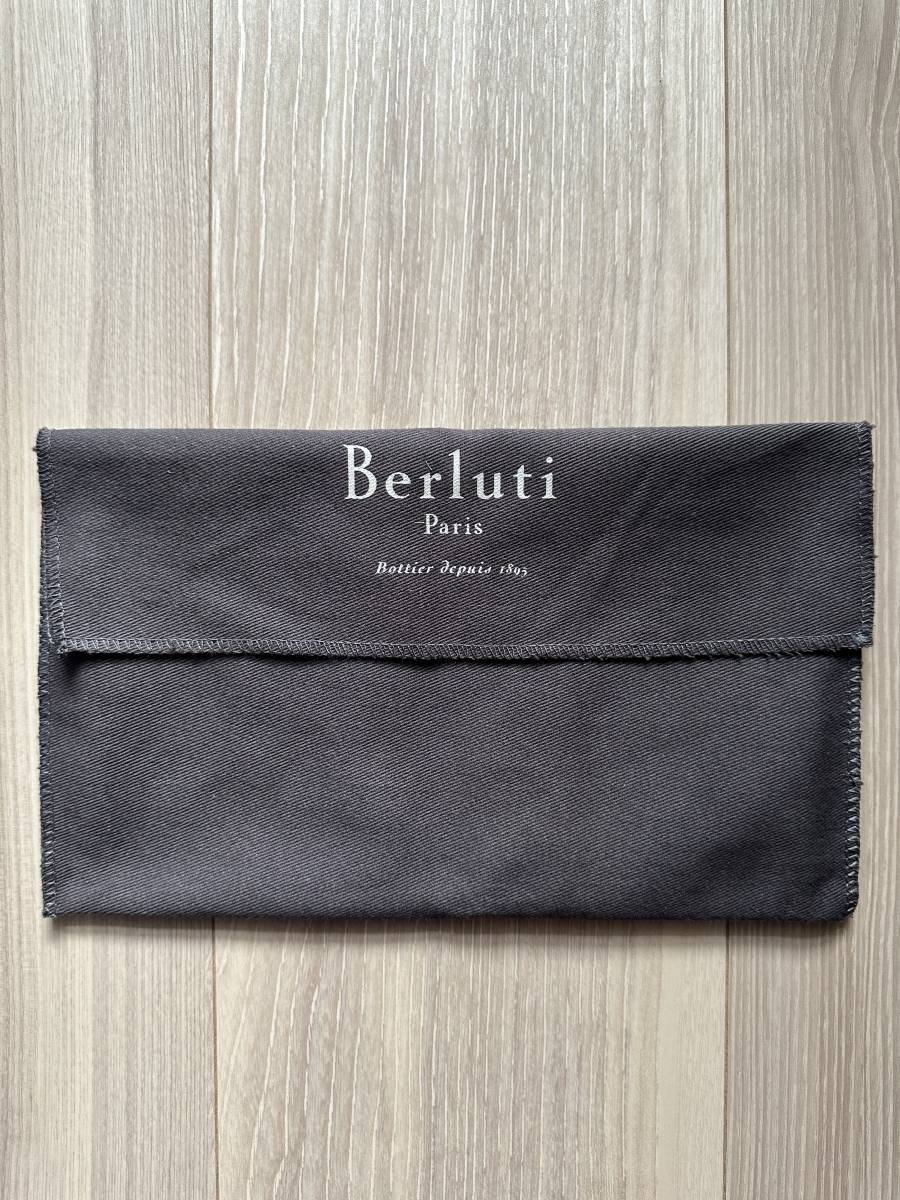 特注オーダー定価23万 Berluti EBENE ベルルッティ エベネ 長財布 小銭