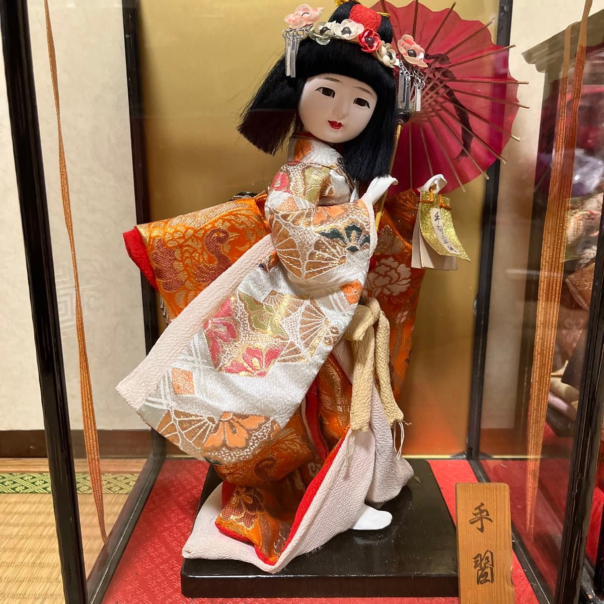 昭和アンティーク 日本人形 2セット レトロ ガラスケース入り｜Yahoo