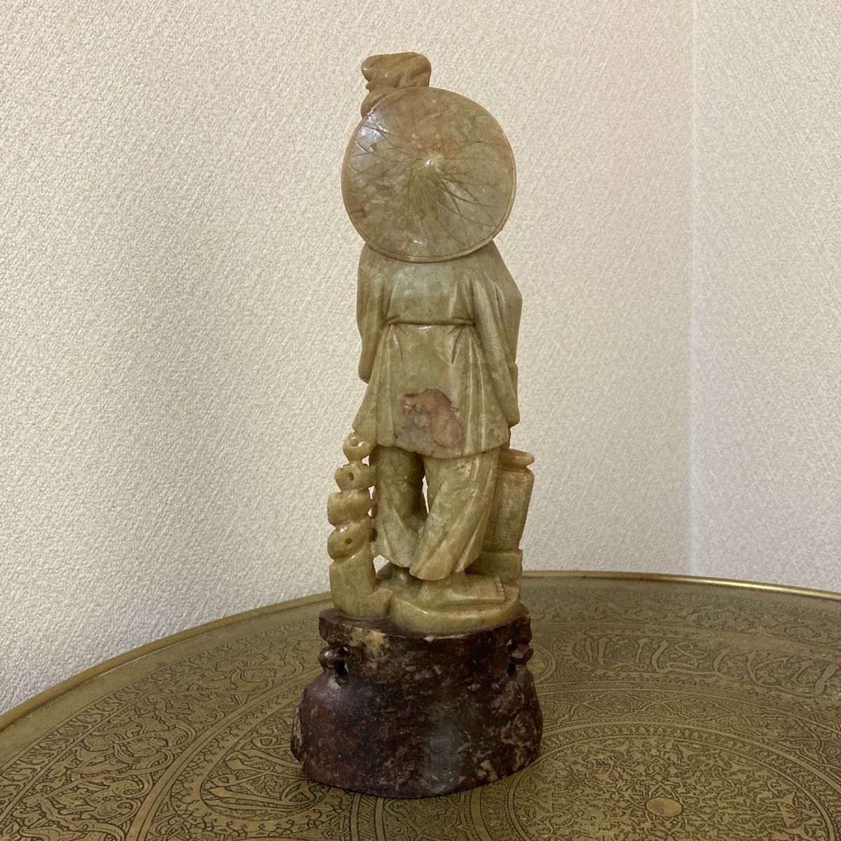 寿山石 仙人置物 中国美術 古玩 石彫刻｜Yahoo!フリマ（旧PayPayフリマ）