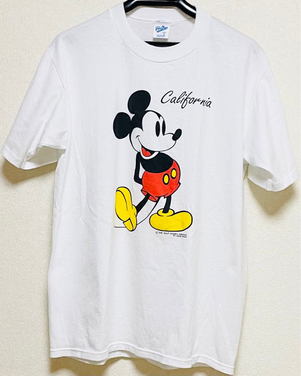 ベルバシーン ディズニー ヴィンテージ Tシャツ ホワイト 白 希少
