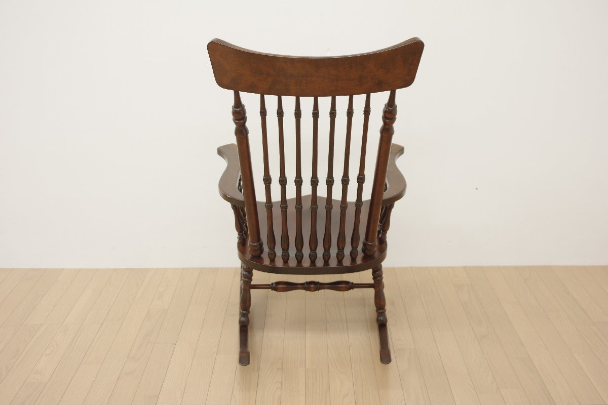 松本民芸家具】 ロッキングチェア ミズメ桜 揺り椅子 304F型 刻印無