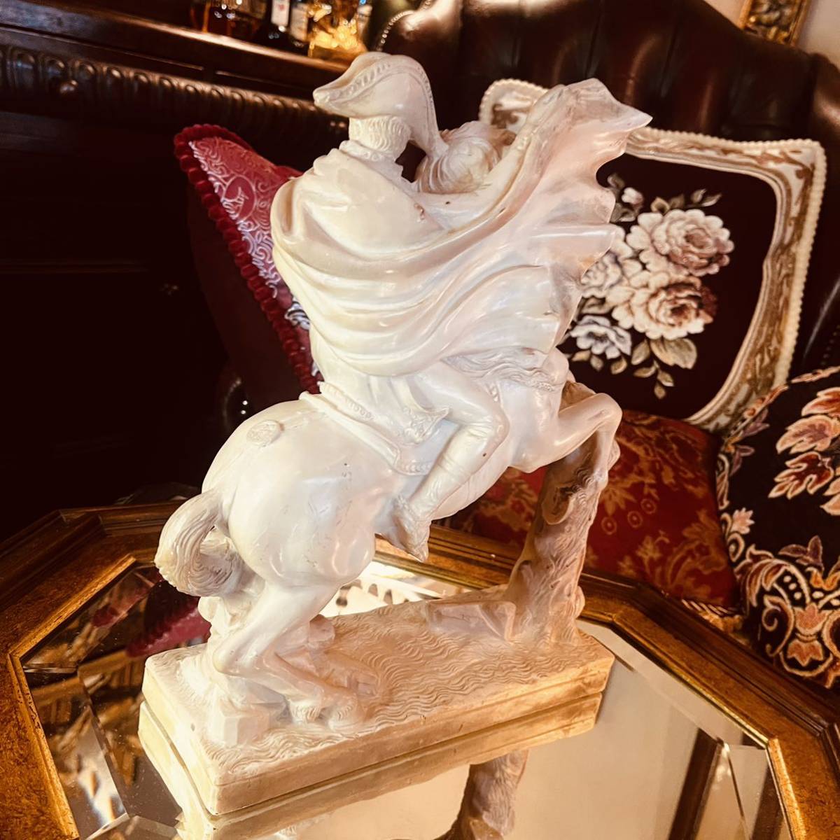 湯布院アンティーク イタリア 人気 ビンテージ サンティーニ 2頭馬 大