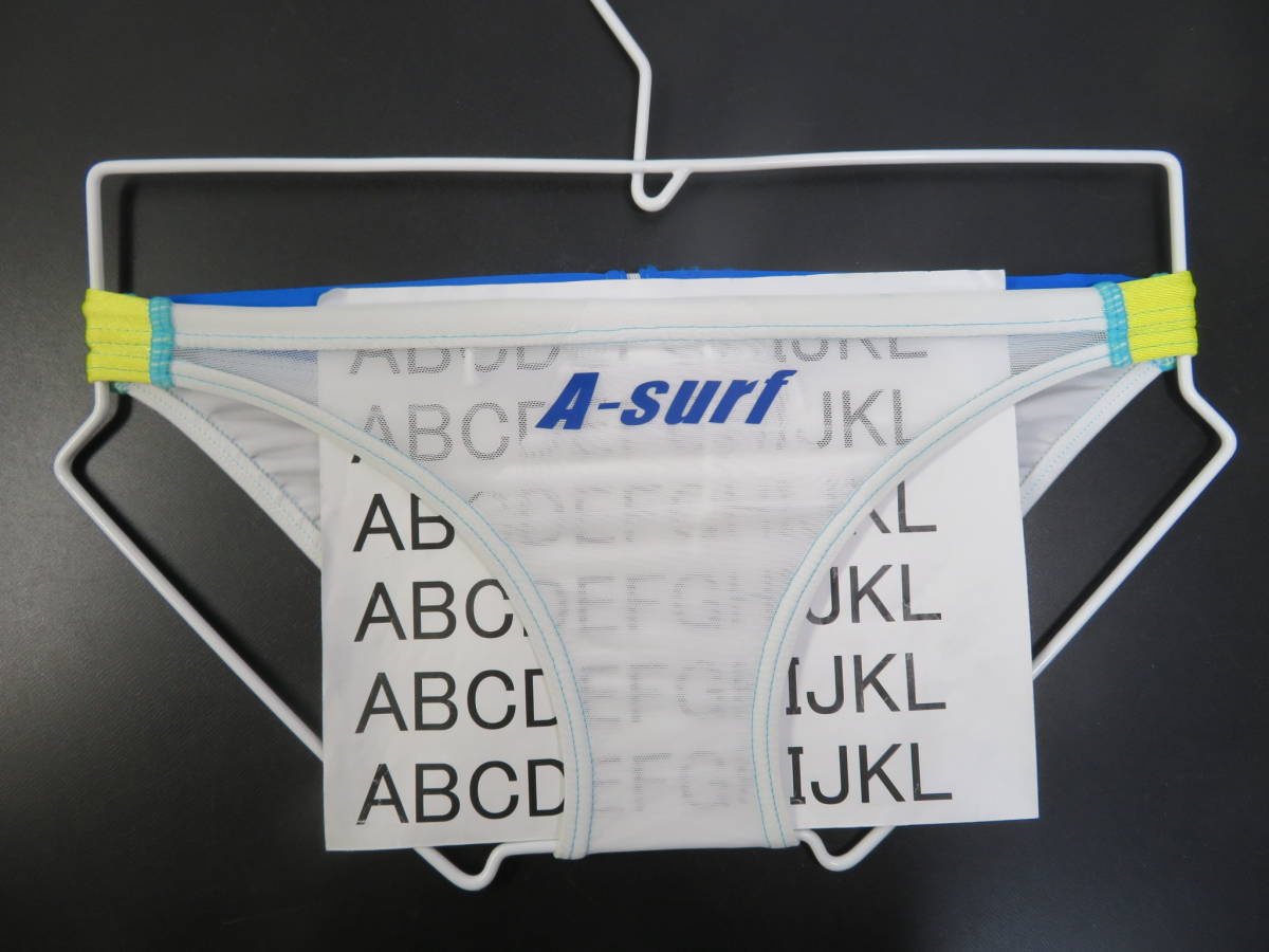 新品即決 送料無料 SURF BLADE 匿名配送 前後とも 透ける 競泳ビキニ