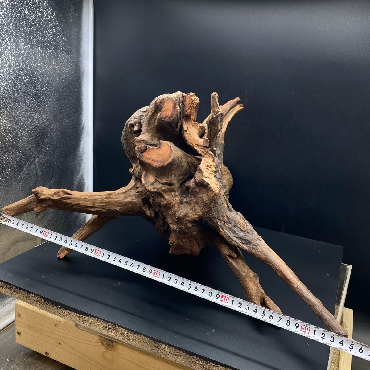 MRW-4952 特大赤系流木 切り株流木 一点物 アクアリウム｜Yahoo!フリマ