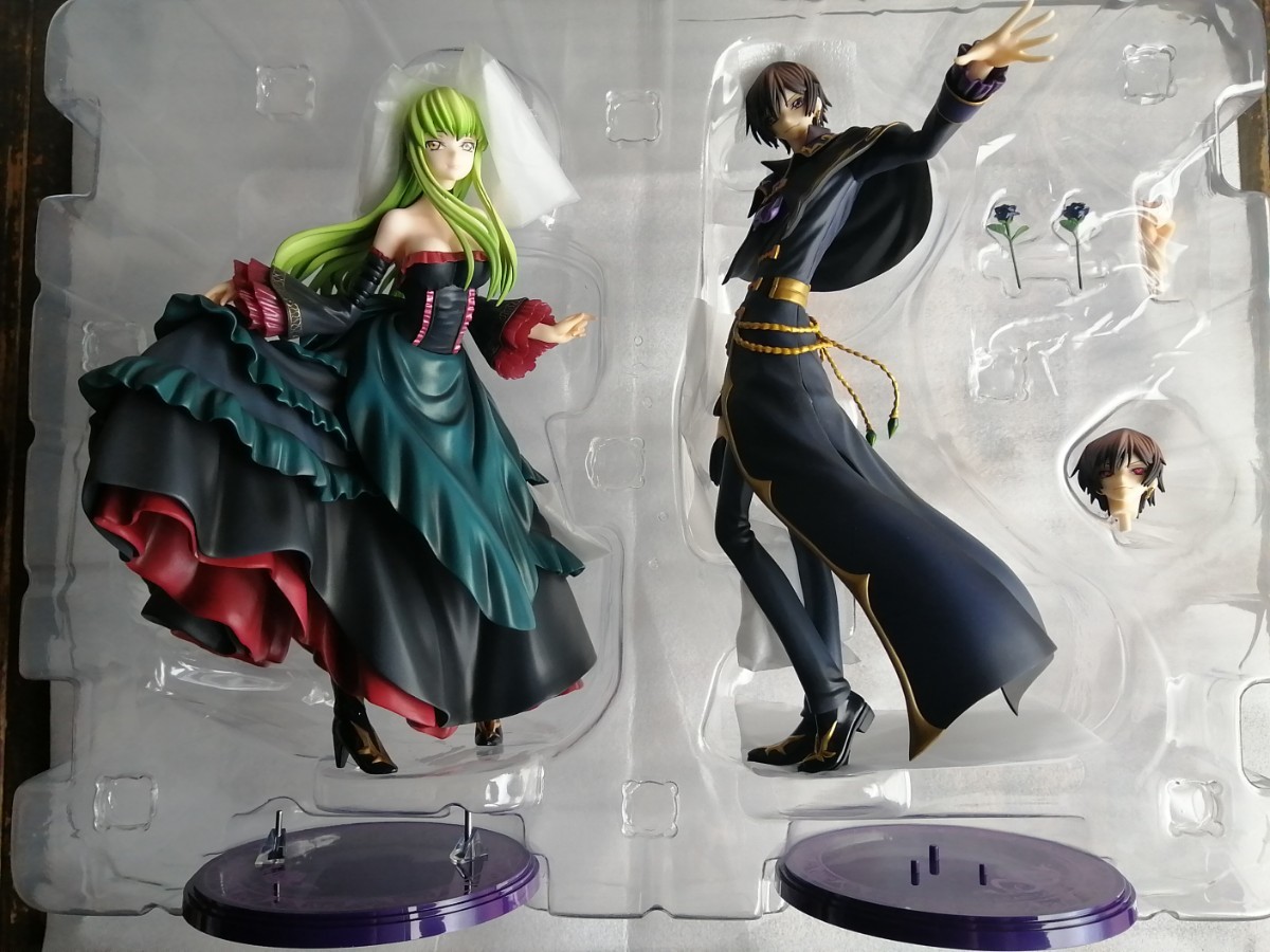コードギアス C.C. & ルルーシュ フィギュアセット EXQ コードギアス