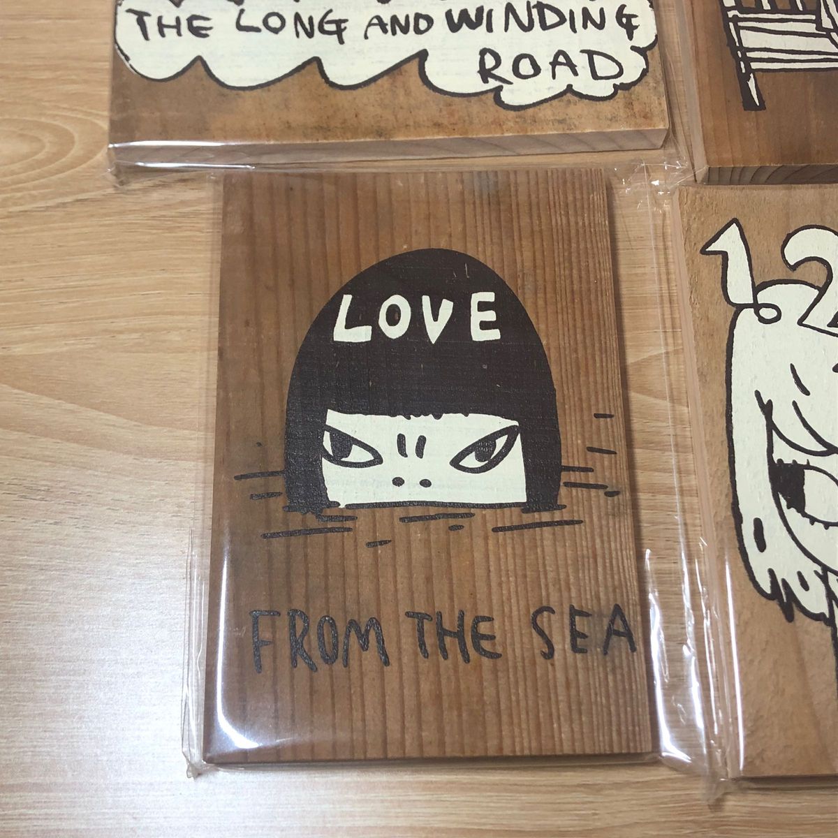 奈良美智 りんご箱 ポストカード 青森県立美術館 Yoshitomo Nara The