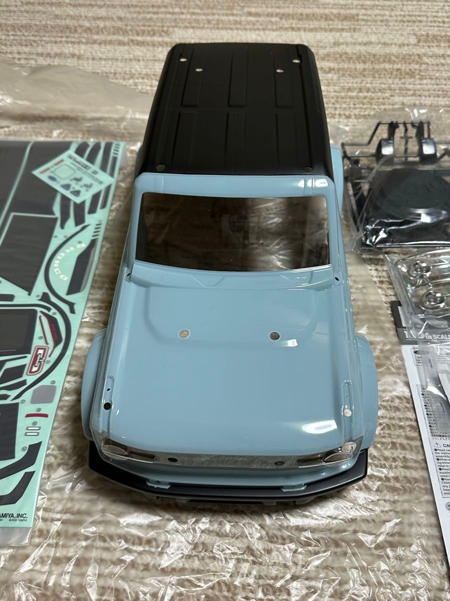 タミヤ フォードブロンコ2021 塗装済みボディ CCー02シャーシ｜Yahoo