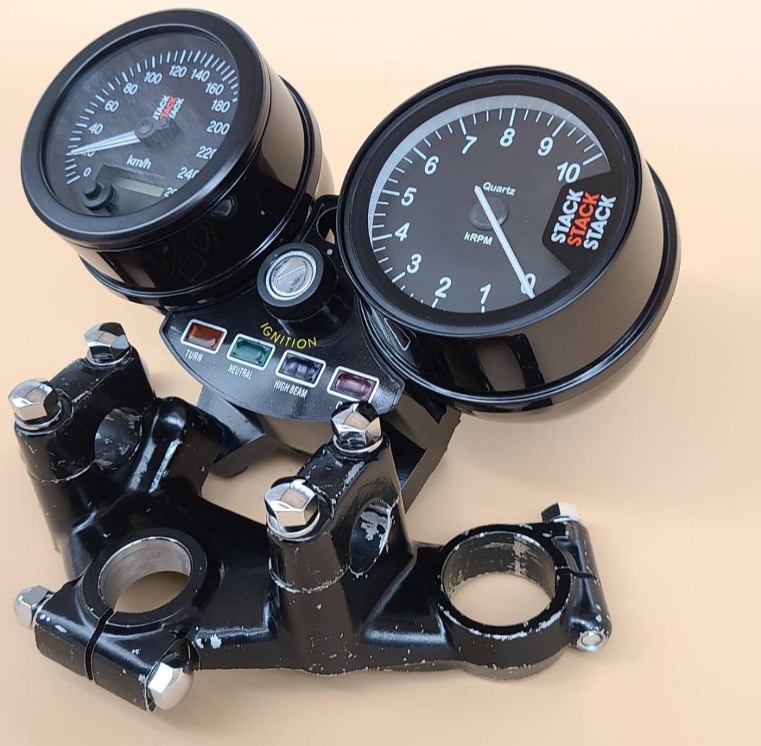 Z1 Z2 真鍮 + アルミ合金 トリップノブ スピードメーター Z m1922