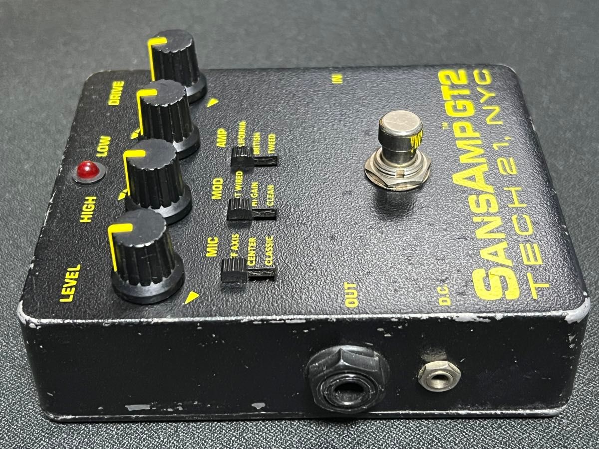 SansAmp GT2 TECH21 NYC サンズアンプ アンプシミュレーター Amazon