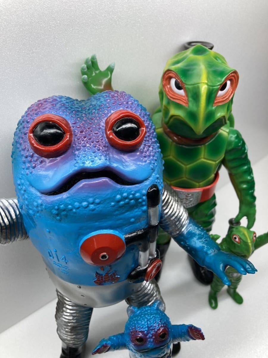 メディコム・トイ 東映レトロソフビコレクション ガマボイラー(新色)+