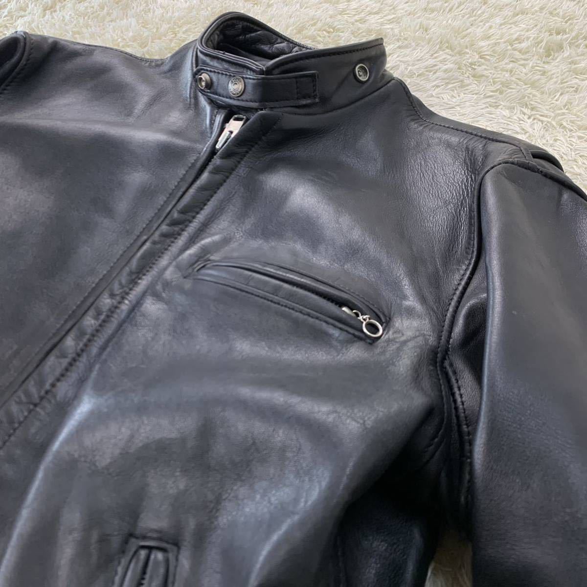 美品】希少42サイズ XL Schott ショット 641 シングル ライダース