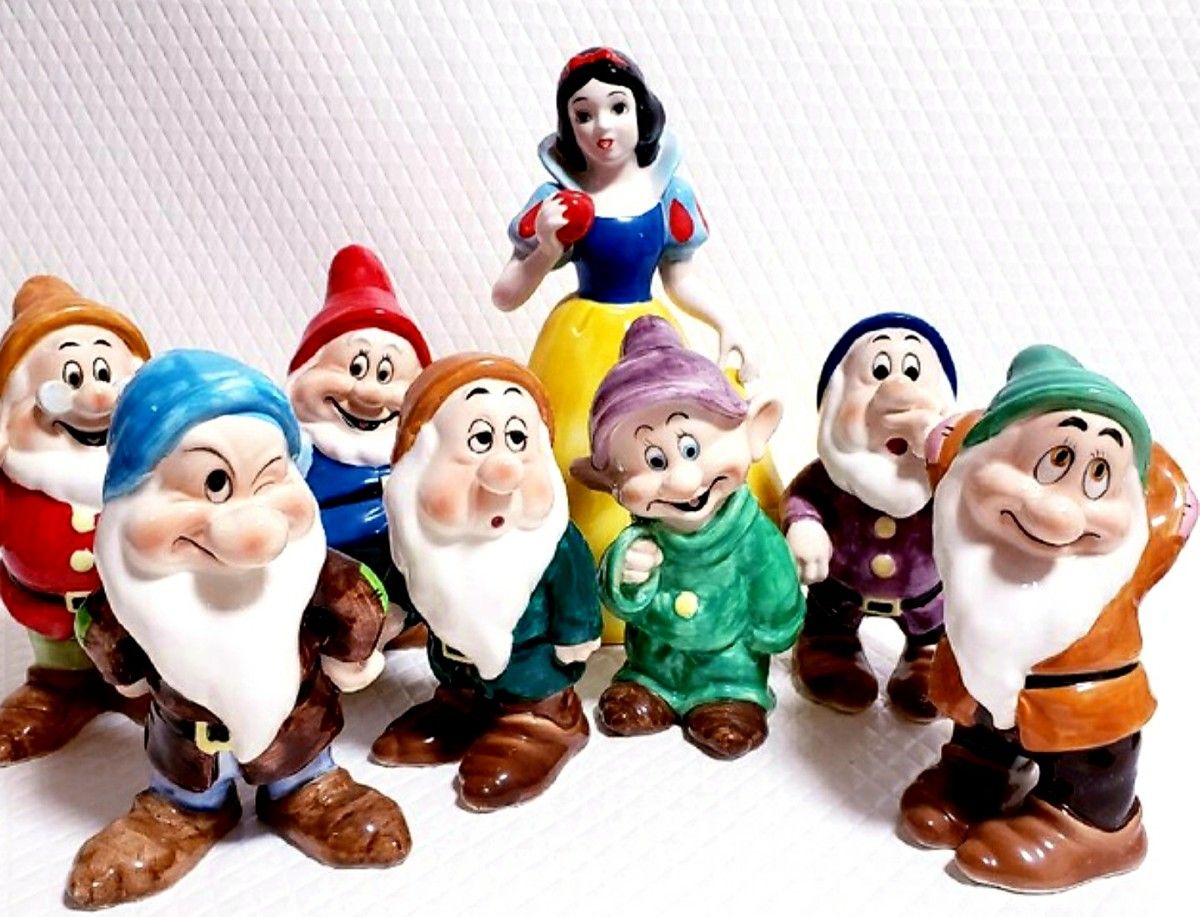 レアディズニー 白雪姫と七人の小人 ビッグフィギュア レア