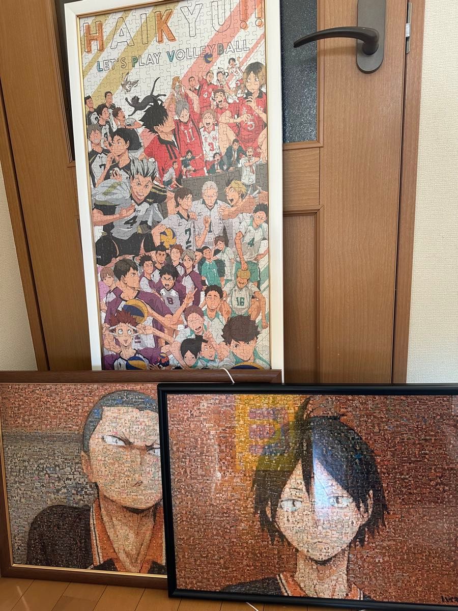ハイキュー モザイクアートパズル完成品(額縁付き) ハイキュー展