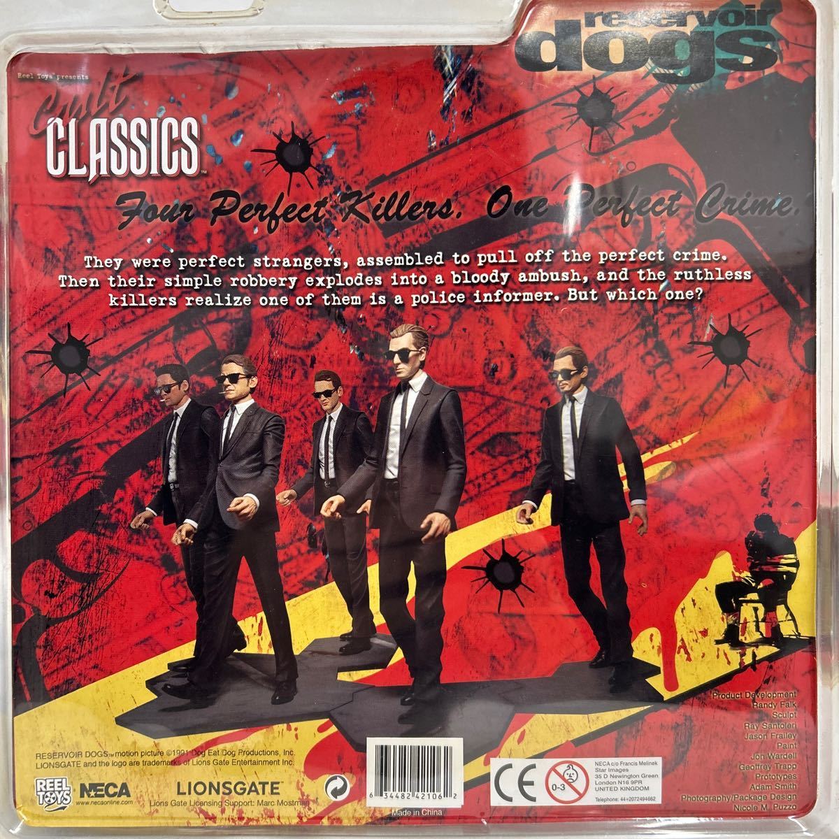 Yahoo!オークション - NECA Cult Classics reservoir dogs 全5種セット
