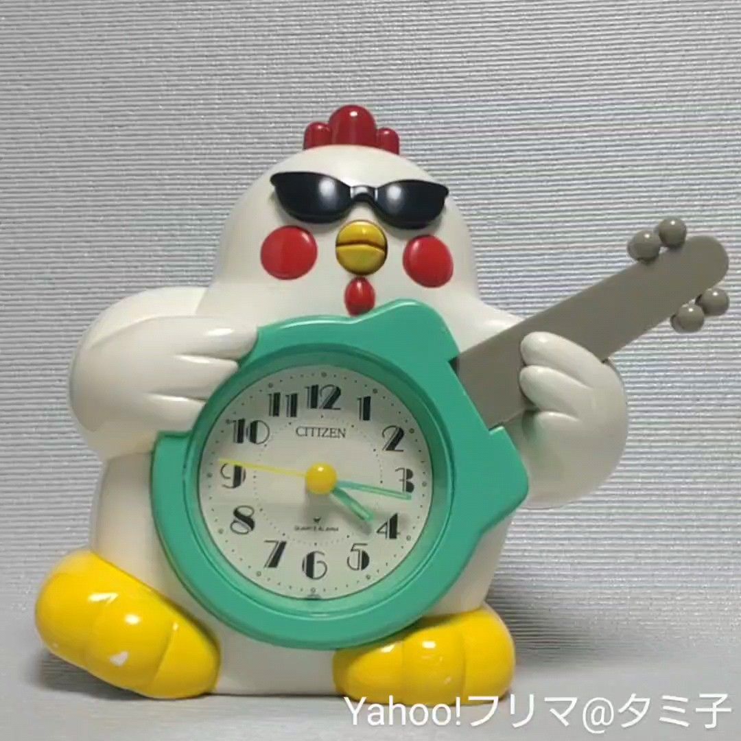 目覚まし時計 エレキドリ ニワトリ ロック｜Yahoo!フリマ（旧PayPay
