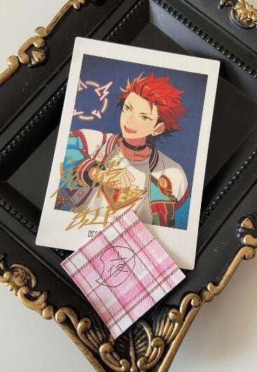 あんスタ ぱしゃこれ ぱしゃっつ カード 漣ジュン 7周年 箔押し サイン