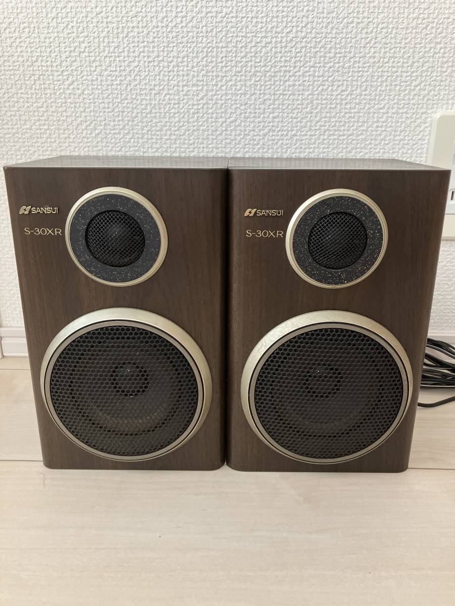 希少動作品 SANSUI スピーカーシステム ペア S-H07 サンスイ サンスイ
