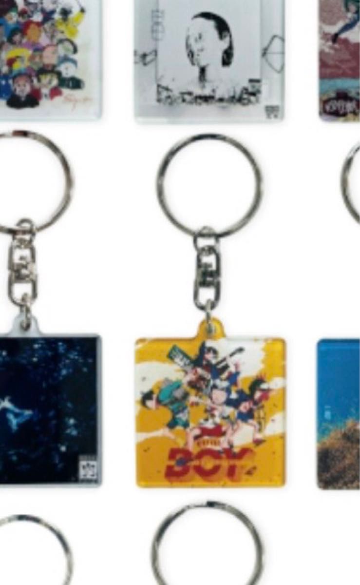 King Gnu CD ジャケットアクリルキーチェーン Boy キングヌー ライブ